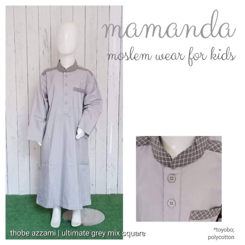 Mamanda | Thobe/Jubah Anak S 3-4 tahun