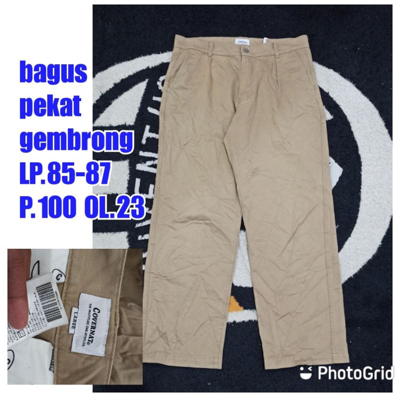 celana work kerja casual formal chinos gombrong gembrong covernat mark gonzales