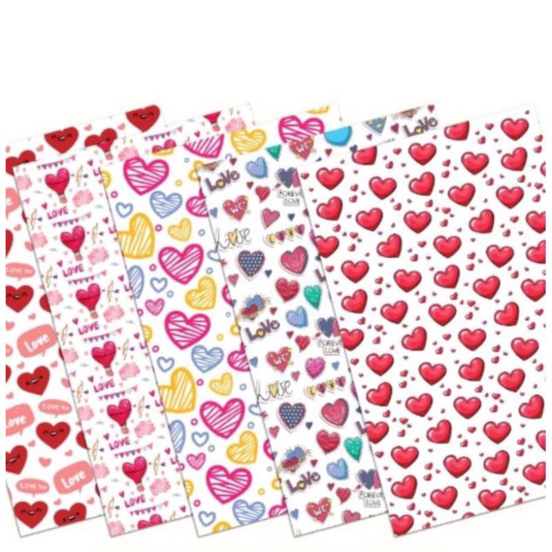 

[Harga satuan] Kertas Kado Motif Gift Hampers