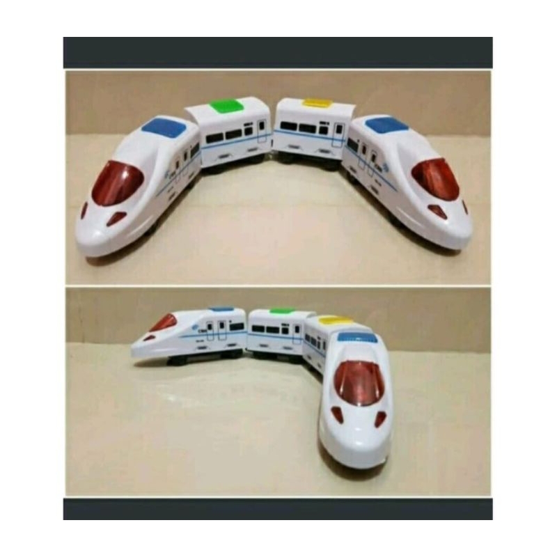 Mainan anak kereta api cargo cepat harmony train high speed keren murah tanpa rel