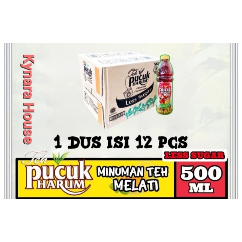 

Teh Pucuk Harum Minuman Less Sugar 12x500ml (Karton)