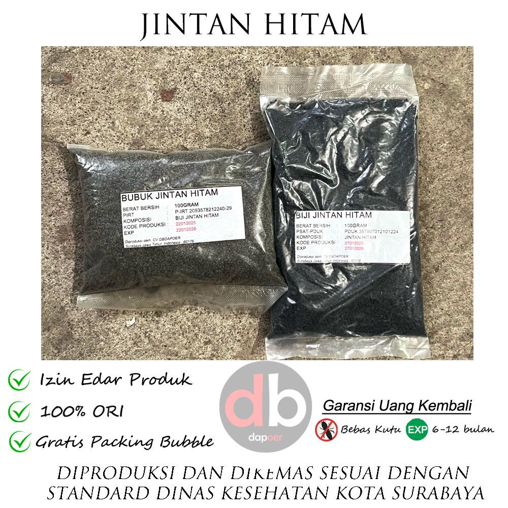 

Biji Jintan Hitam 100gram Habbatussauda
