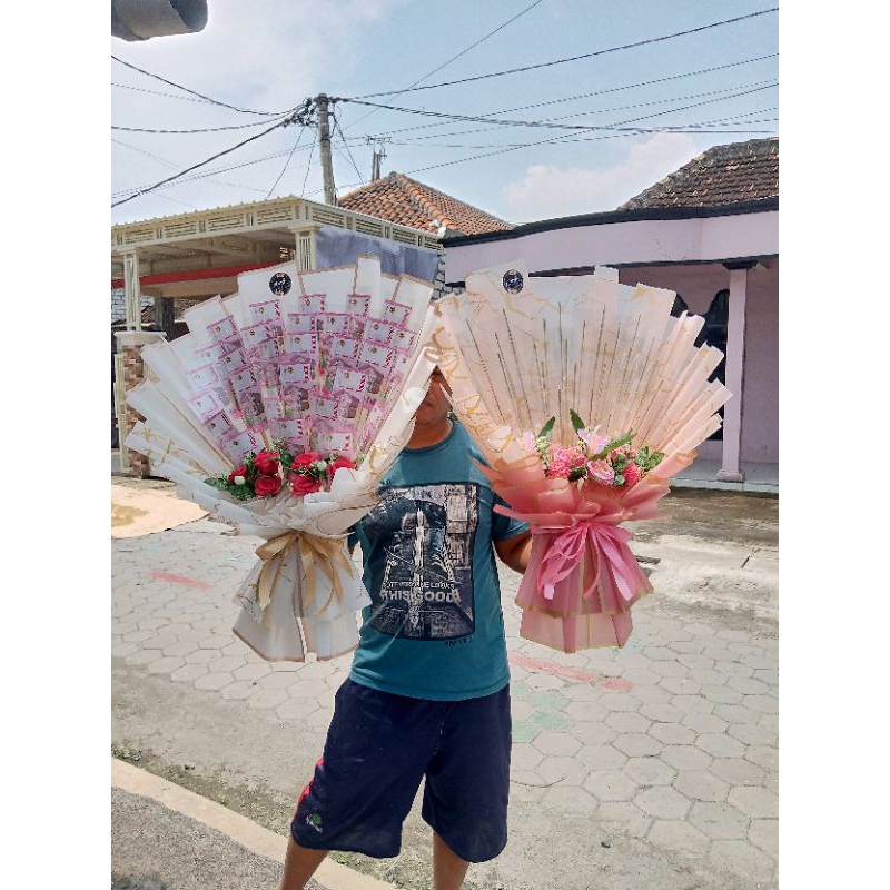 RANGKA BUKET UANG KOSONGAN  ISI 30 SLOT/ 35 SLOT JUMBO proses 1 hari PREMIUM MEWAH