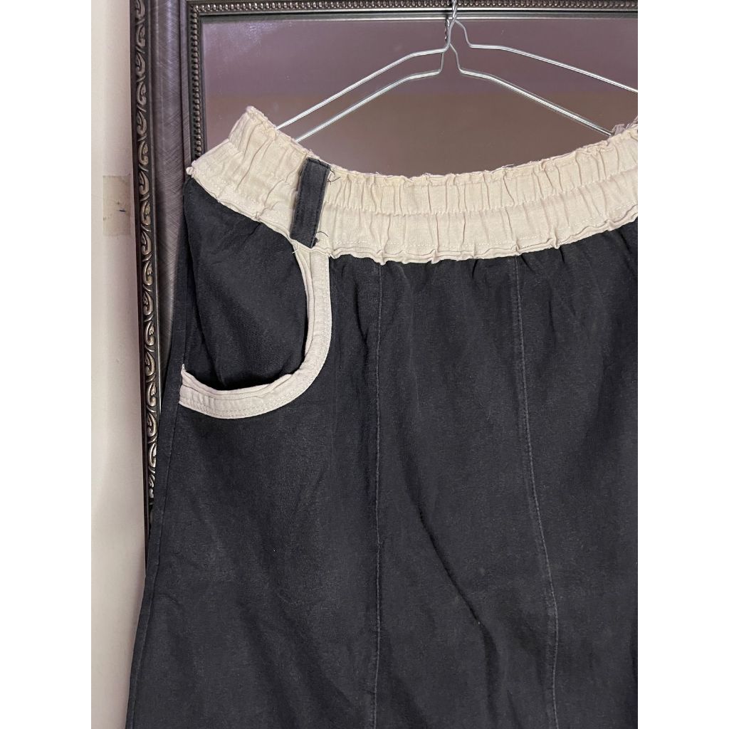 [PRELOVED] Rok Hitam Polos Big Size