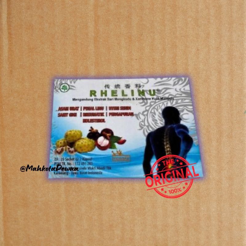 

Kapsul Rhelinu Asam Urat Pegal Linu Original