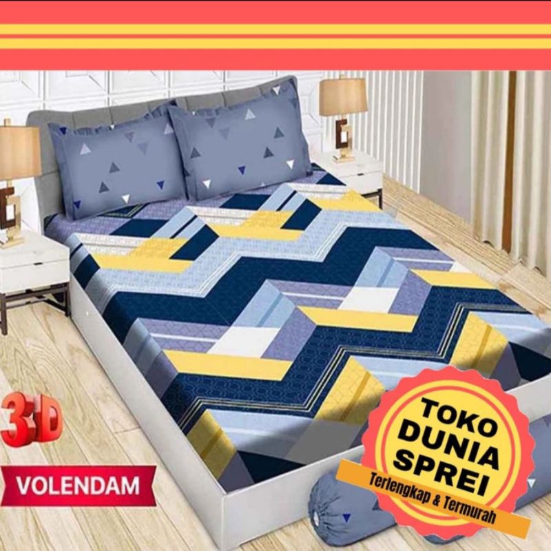 Sprei Bonita 160x200 Motif Volendam