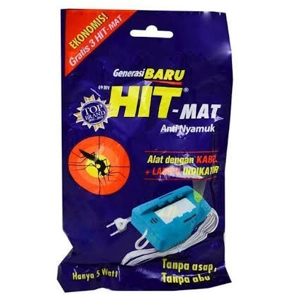 HIT Mat Elektrik Anti Nyamuk/Alat Pengusir Nyamuk HIT/HIT Mat Anti Nyamuk/HIT Mat Colok Listrik