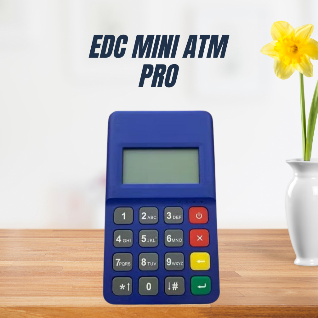 EDC Mini ATM Pro Mesin Penarikan Bansos PKH/KJP