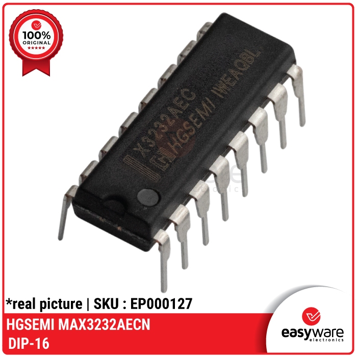 HGSEMI MAX3232AECN DIP-16 RS232 IC MAX3232 MAX 3232