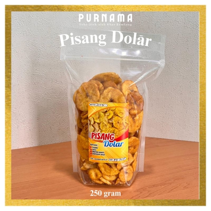 

PISANG DOLAR MANIS/ANEKA CAMILAN/OLEH-OLEH KHAS REMBANG