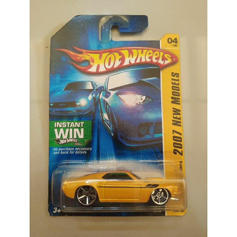 Hot Wheels 69 Ford Mustang