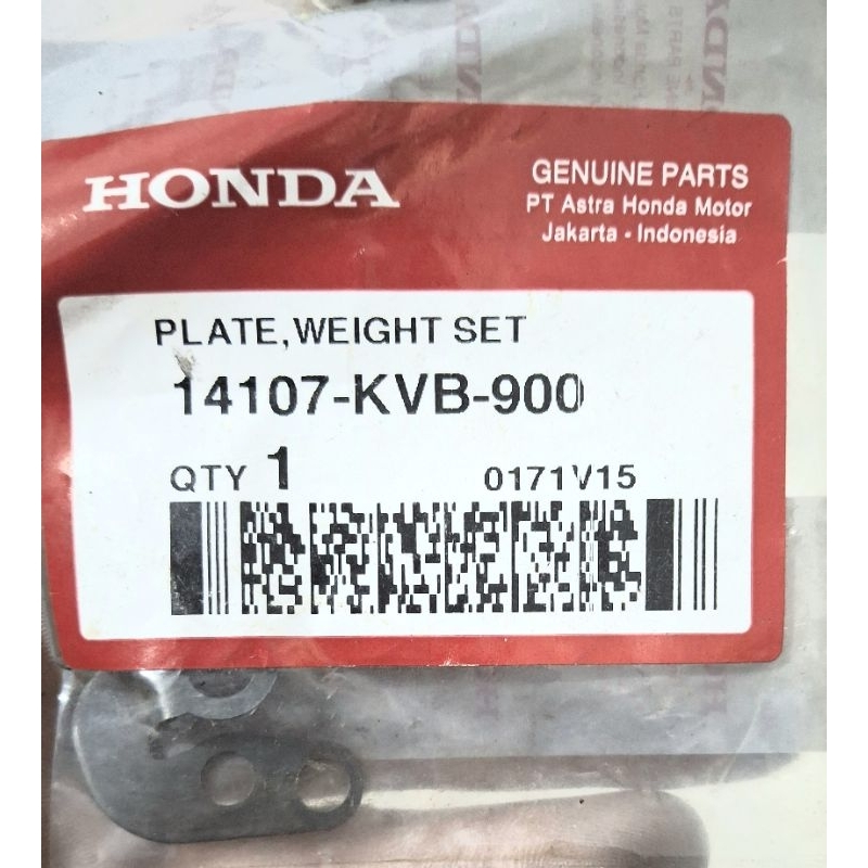 14107KVB900 PLAT DEKOMPRESI VARIO 110 KARBU