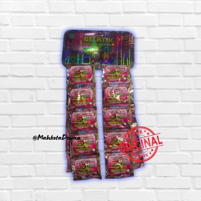 

Gelatik sari manggis//kapsul renceng//original 100%
