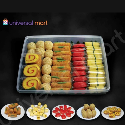 

Kue Basah Jajanan Pasar Aneka Rasa Paket Box