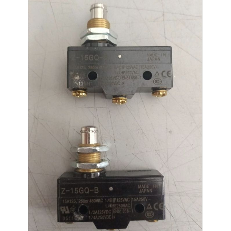 Limit Switch Z15GQB OMRON ORIGINAL 100% MADE IN JAPAN Micro Swicth Z-15GQ-B OMRON