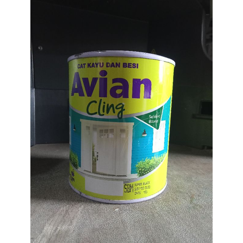 

CAT MINYAK AVIAN SUPER BLACK MATT/DOF