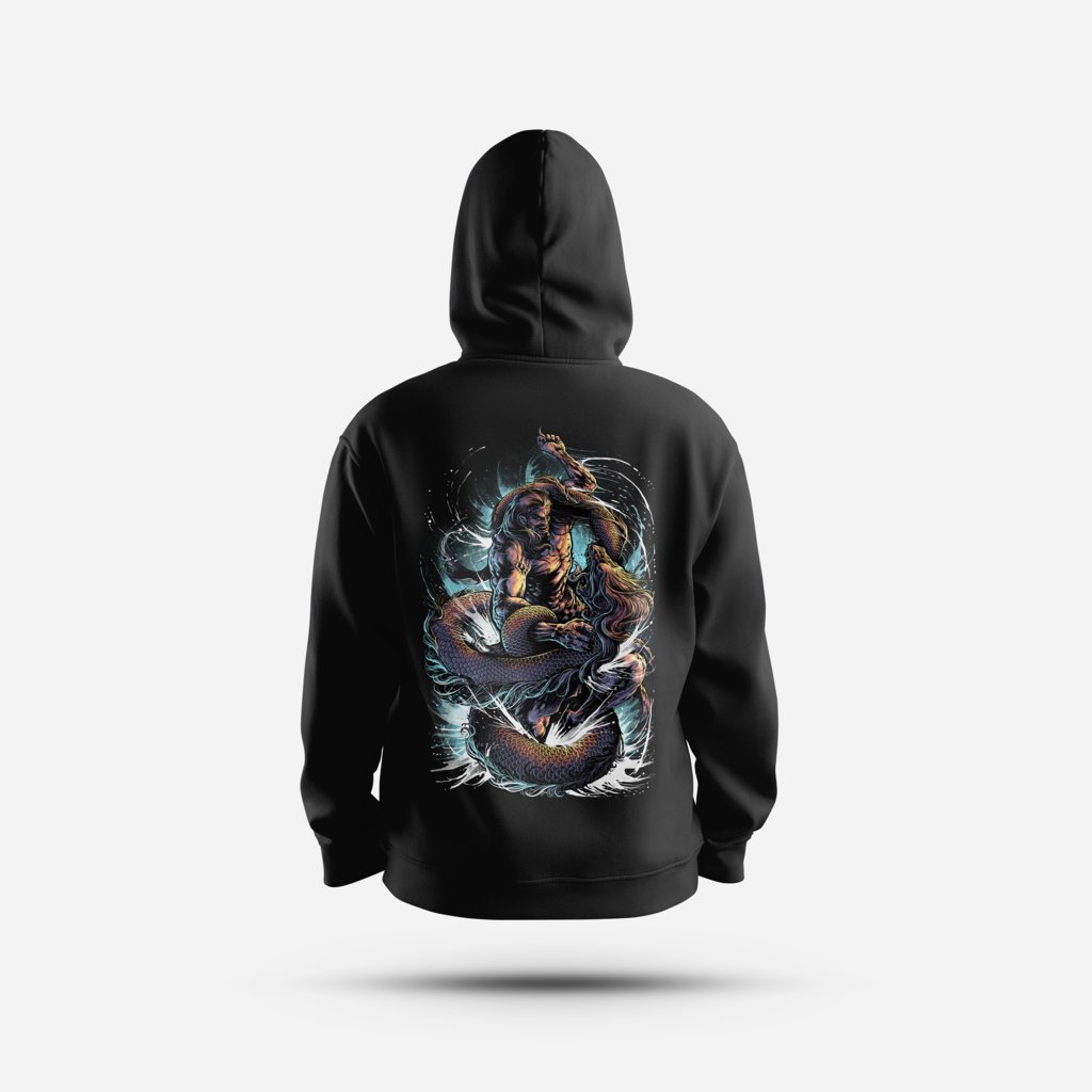 HOODIE CULTURE HERO BIMASENA Wayang Jawa Pria Budaya Autentik Terbaru Fleece Distro Eksklusif