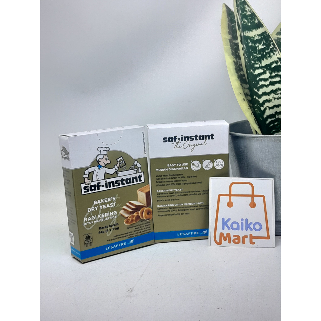 

SAF INSTANT GOLD BOX LABEL REGULAR 4x11gr