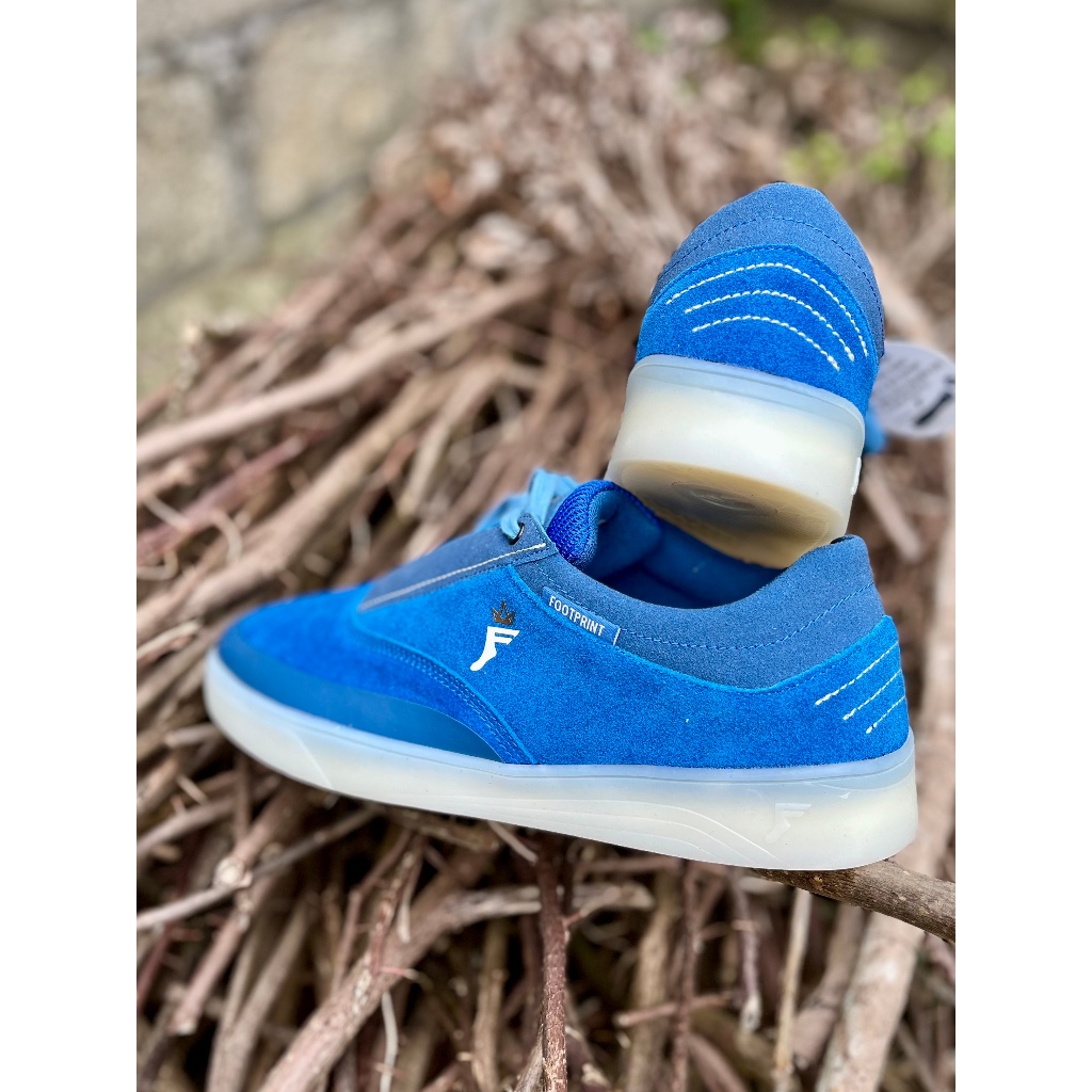 FP Footwear Decenzo DGS 3 Blue Ice. Skateboarding Shoes. Sepatu Skate. Asli Dan Original.