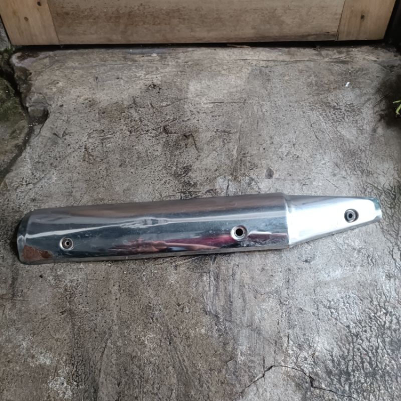 cover tameng pelindung knalpot honda megapro primus original