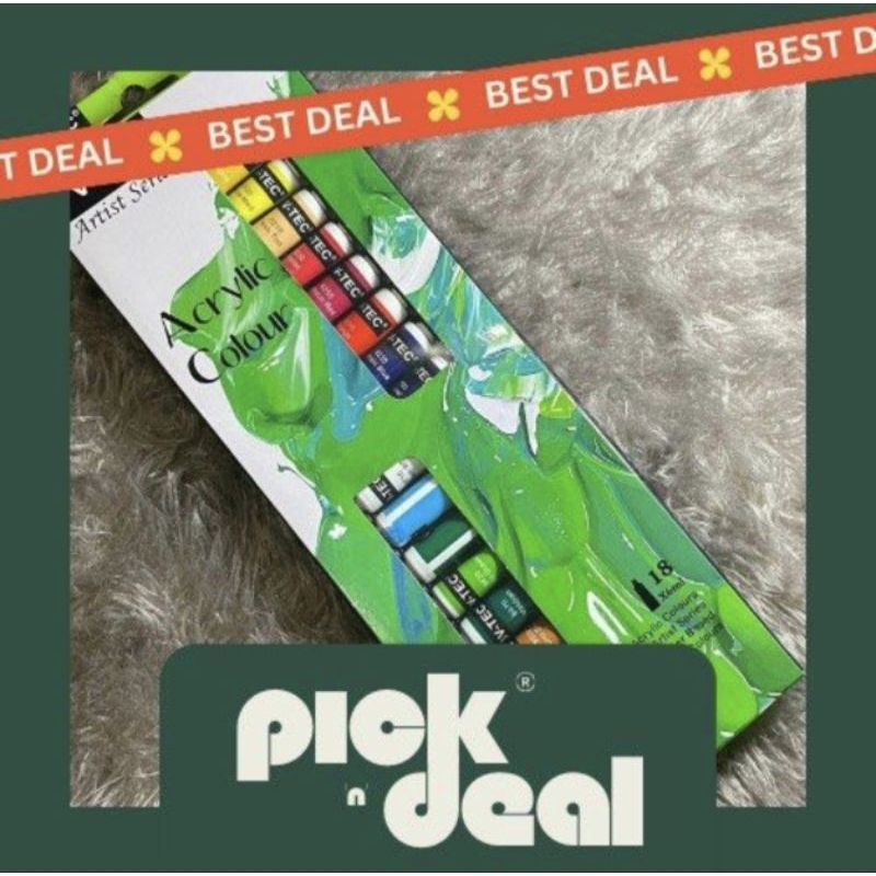 

VTEC - Acrylic Colour 18 x 6 ml