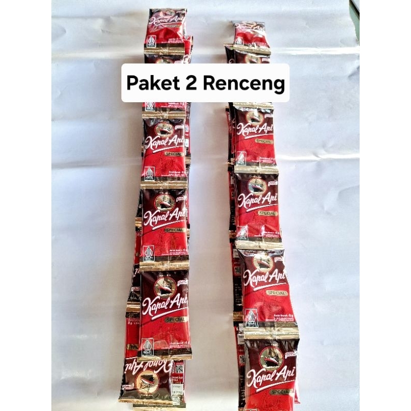 

Kopi Kapal Api Special Tanpa Gula 6 gr ( 2 renceng)