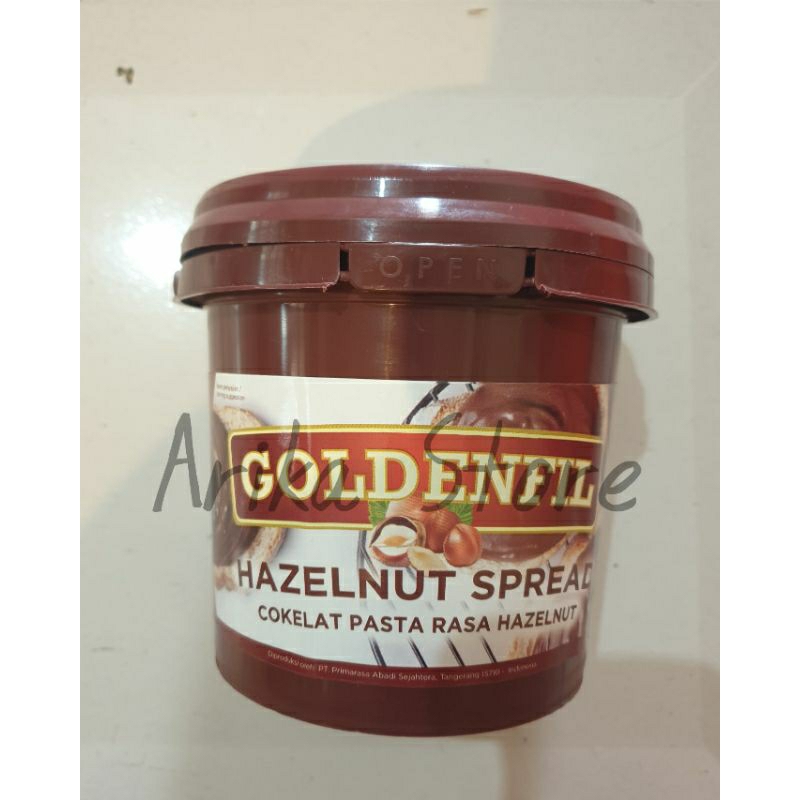

GOLDENFILL HAZELNUT SPREAD 1kg, MURAH!!