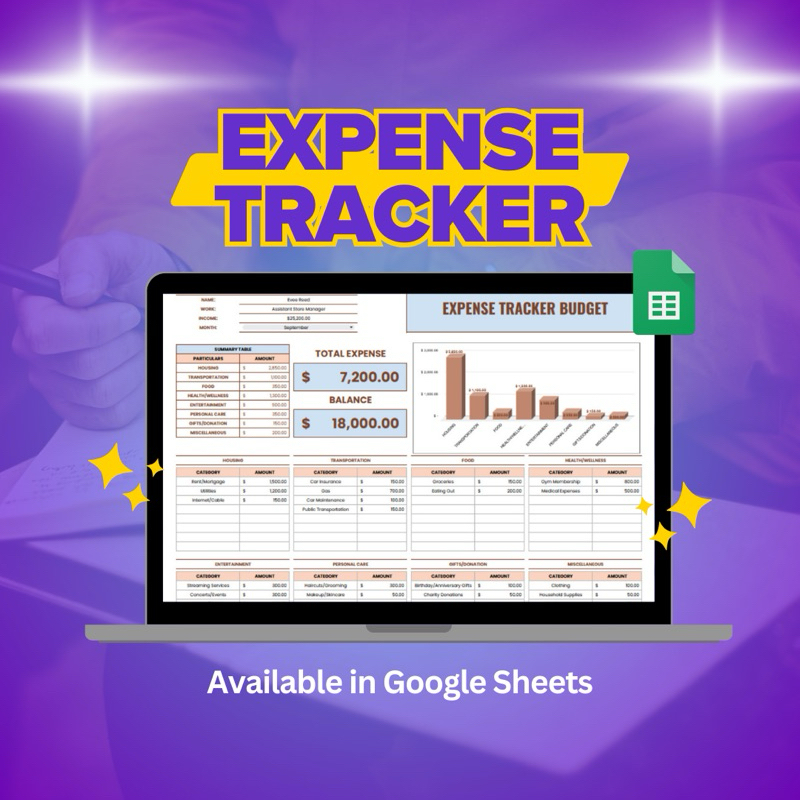 

EXPENSE TRACKER | Pantau pengeluaran dan budget | Catatan pengeluaran keuangan