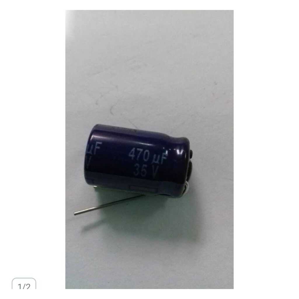 RD1388 elco panasonic 470-35v 470uf 35v by PCM LTC GLODOK