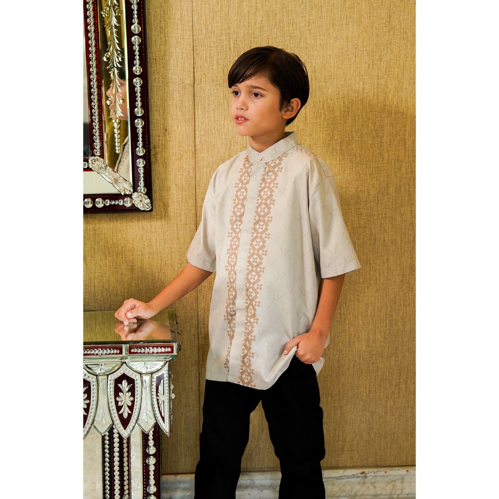 MONOGRAM LINEAGE SHIRT BOY - VIVI ZUBEDI