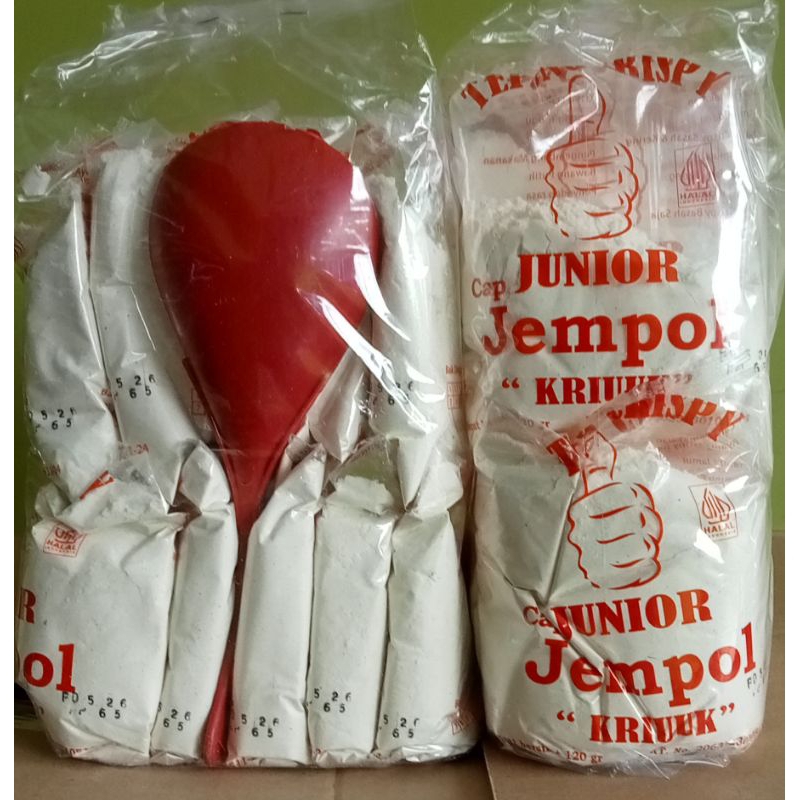 

Tepung Jempol yunior 1 pack isi 10 Sachet 120 g hadiah centong