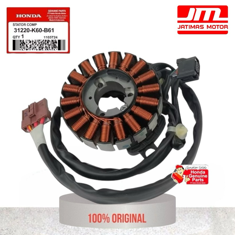 31220-K60-B61 Stator Comp Vario 125 K60R 2018-2022