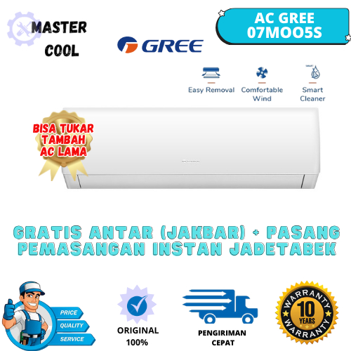 C GREE 07MOO5S 3/4 PK GWC-07MOO5S AC Split 0.75 PK GWC07MOO5S