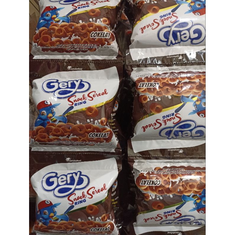 

gery snack sereal ring eceran 1000 an dengan berat 9gr/ pcs untuk 1 renteng