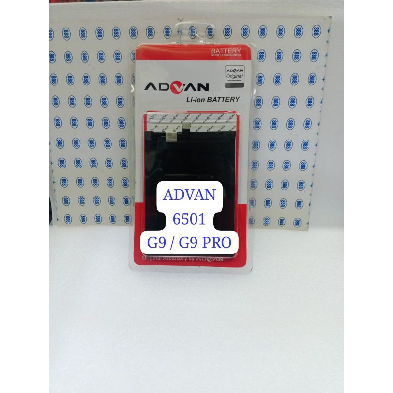 baterai Advan g9 pro / g9 / g9pro 6501 original OEM super