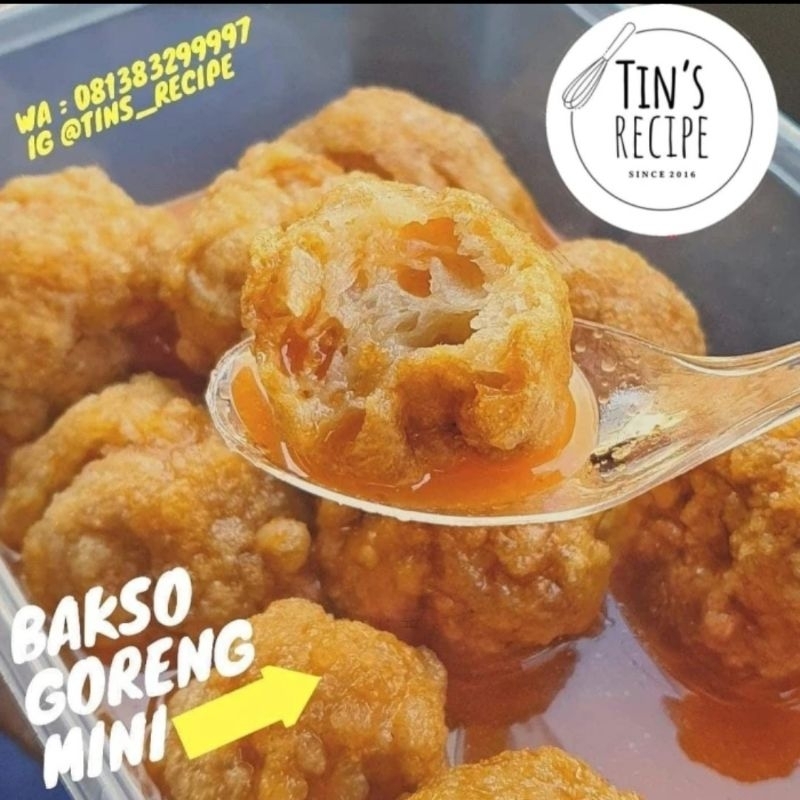 

Bakso Goreng Mini Ayam Udang( dijamin Enak, Halal, Nagih) isi 20pcs