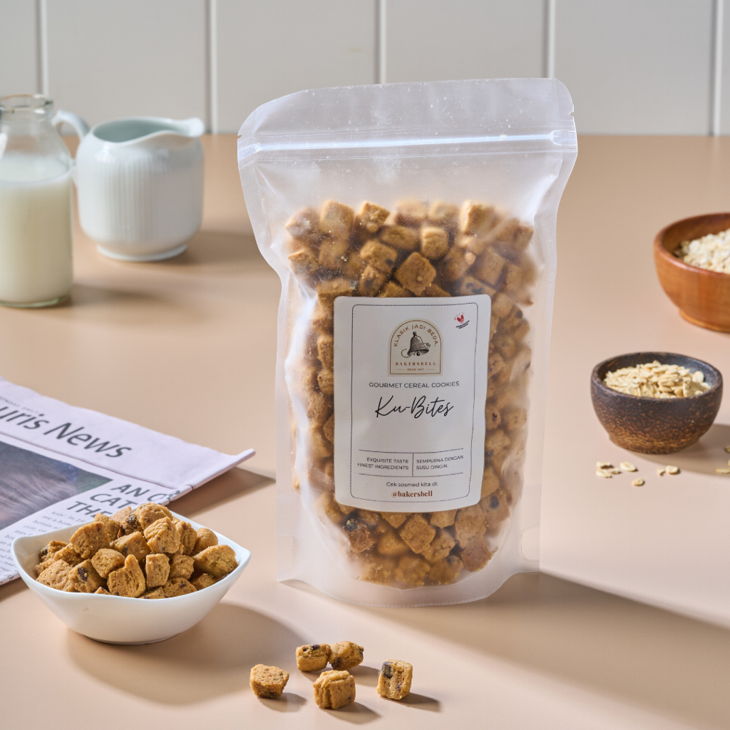 

QH Ku-Bites Gourmet Cereal Cookies by BAKERSBELL - Oatmeal Chocochip