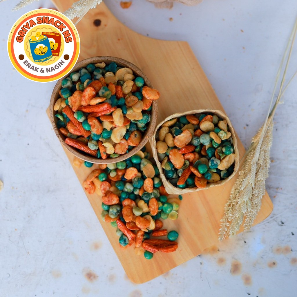

GS_NS - KACANG CAMPUR/KACANG MIX JAIPONG/SNACK/CAMILAN GURIH RENYAH/ SNACK MURAH