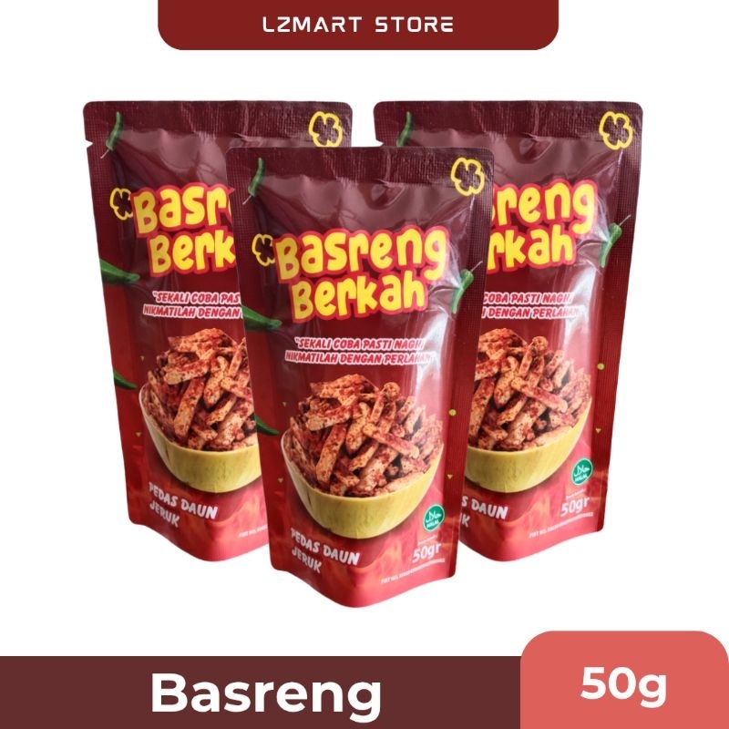 

Basreng Berkah / Snack Baso Goreng ( 50g )