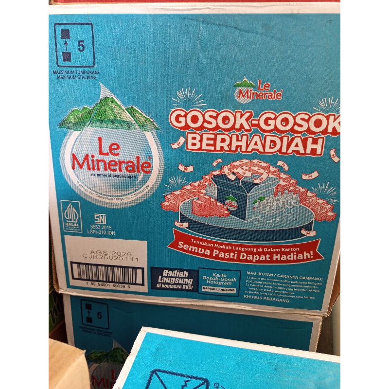 

SAMAWA - LE MINERALE 1,5L 1 DUS ISI 16