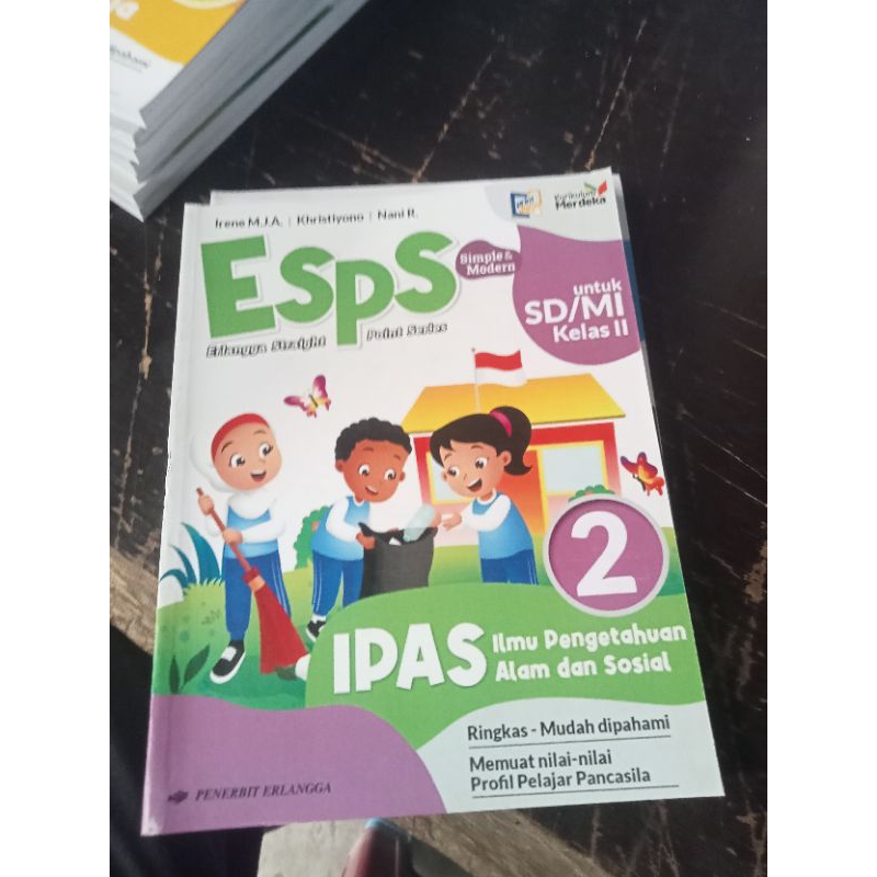 buku esps IPAS kelas 2 SD Erlangga