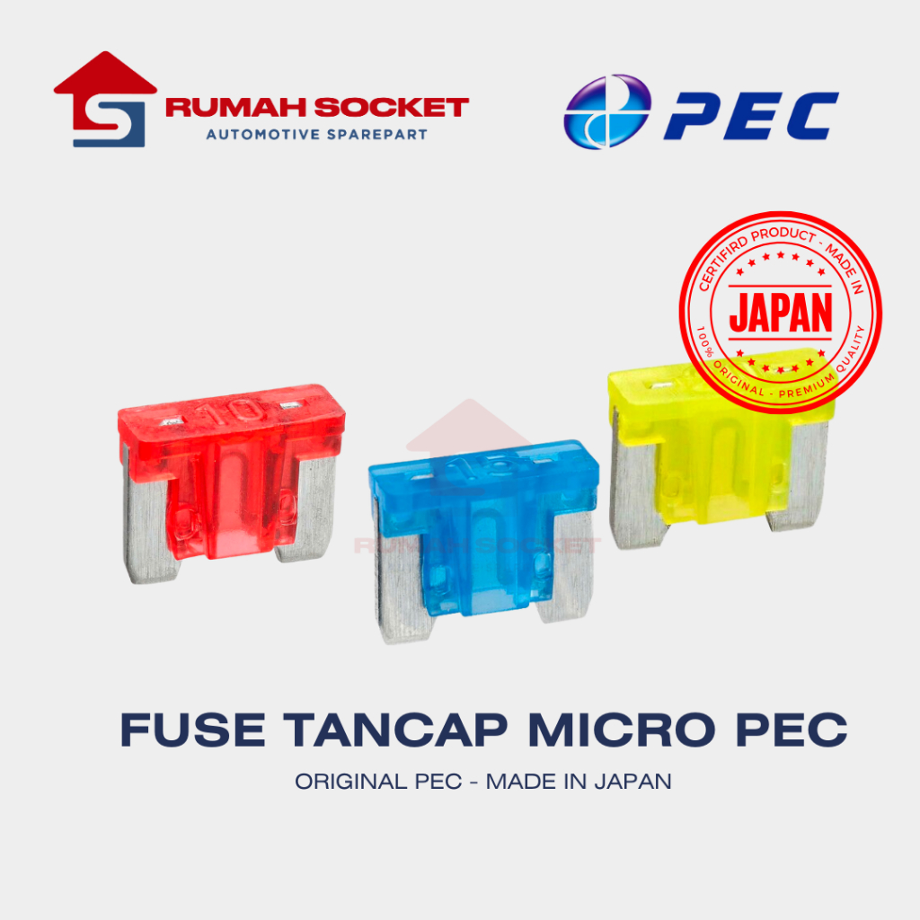 FUSE SEKRING TANCAP INNOVA JAZZ DX MICRO MOBIL MOTOR ORIGINAL JEPANG JAPAN PEC