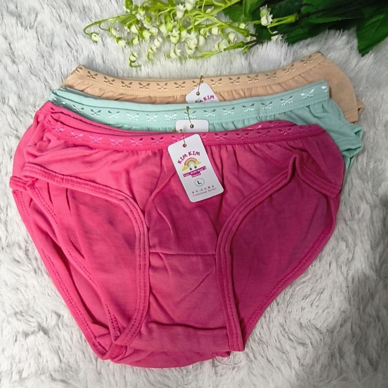 CELANA DALAM WANITA KATUN|CELANA DALAM WANITA POLOS BAHAN ADEM