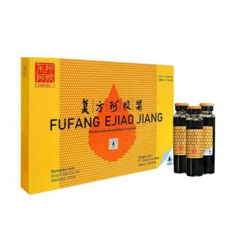 

Fufang Ejiao Jiang 1 box isi 12 botol