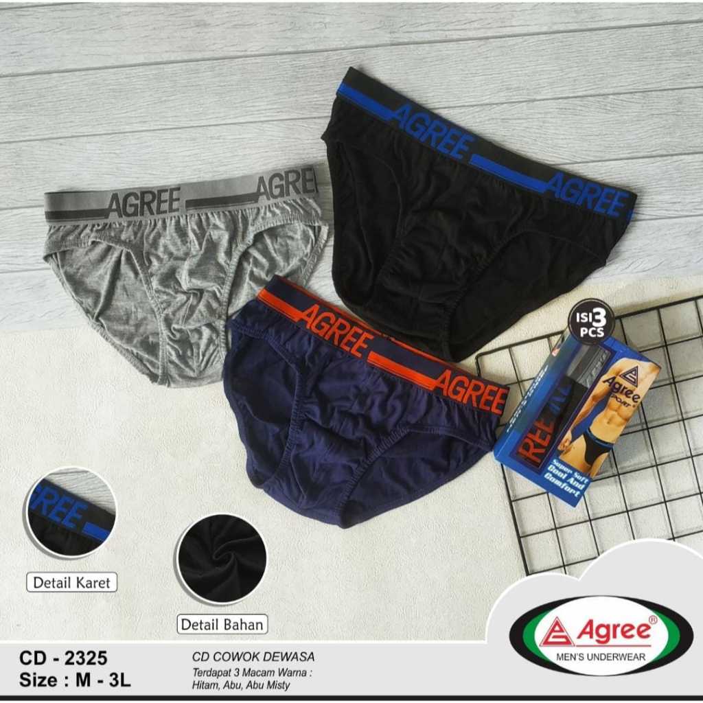 CELANA DALAM PRIA DEWASA  BAN BESAR AGREE SPORT 2325