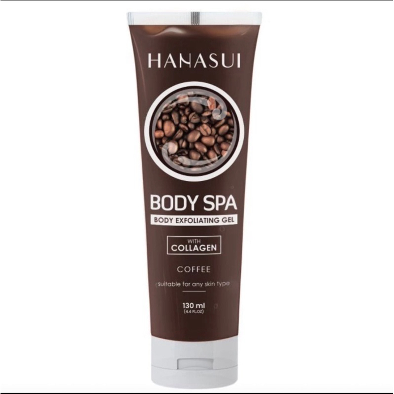 HANASUI BODY SPA EXFOLIATING GEL COFFEE 130ml COFFE
