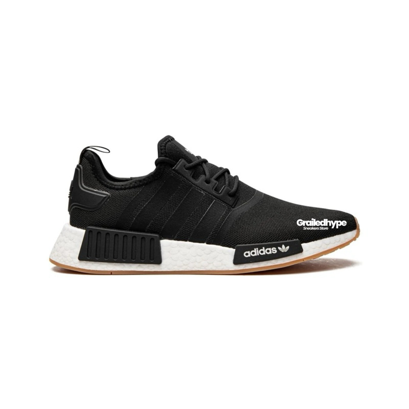 Adidas NMD R1 Primeblue Core Black Gum / Cloud White Gum / Core Black / Black White / Core White (10