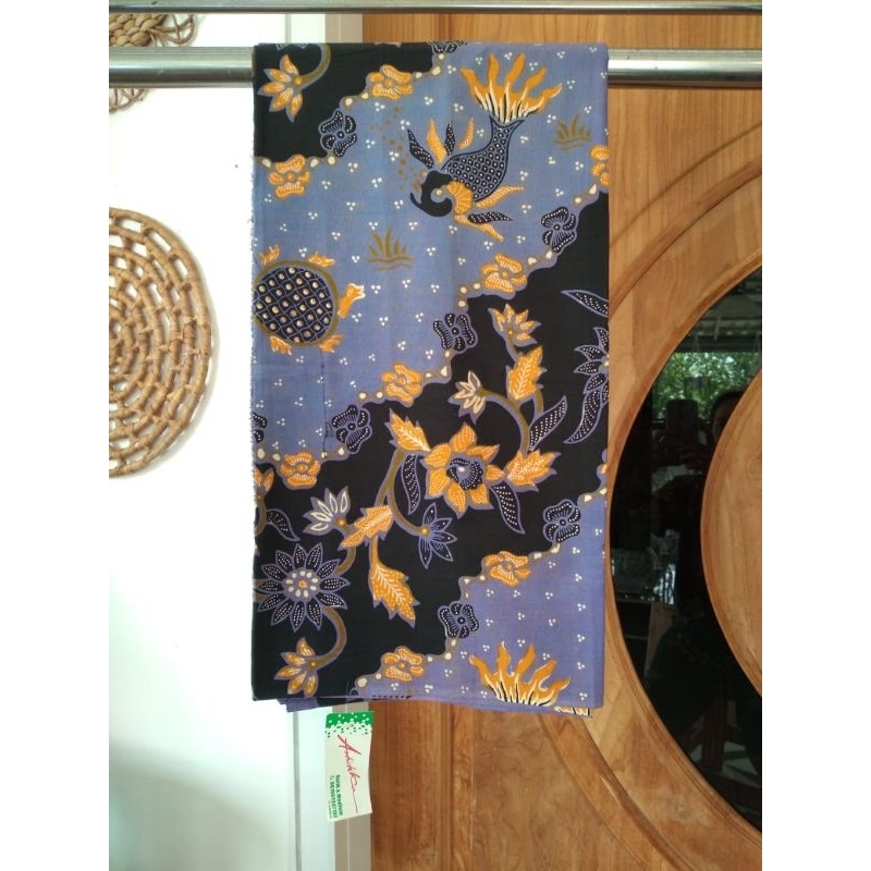 Kain Batik Cap Motif Ikan