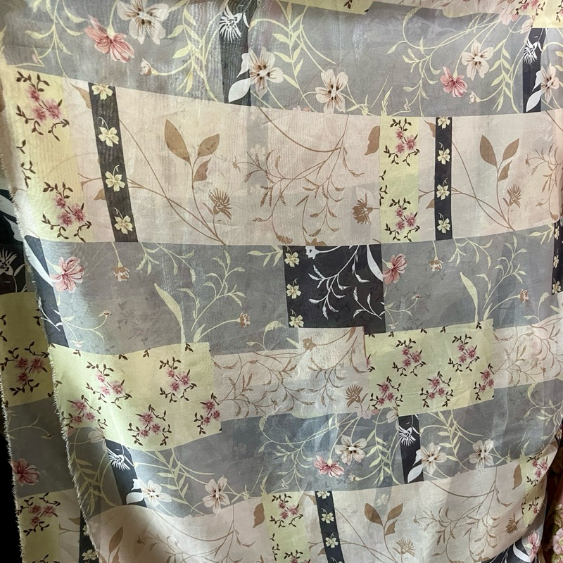 Kain Sifon Mitif / Kain Sifon Gamis / Kain Meteran