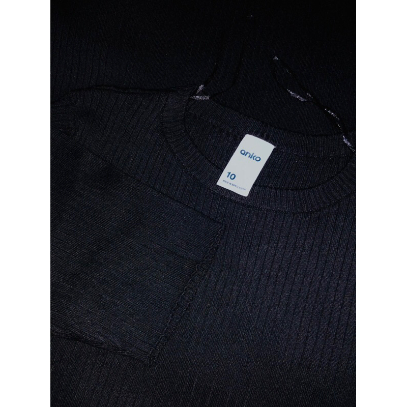 DRESS WANITA ANKO HITAM